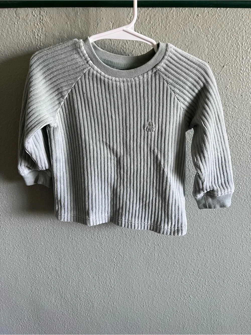 GAP baby Ribbed set in Sage Green